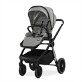 Carrozzina combinata BIANCA 3in1 con cestino estivo GREY